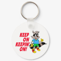 Cartoon Raccoon keychains