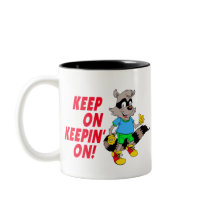 Cartoon Raccoon Mugs