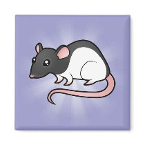 Cartoon Rat Fridge Magnets