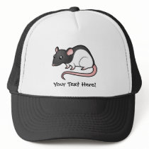 Cartoon Rat Mesh Hats