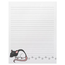 Cartoon Rat Letterhead Design