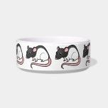 Cartoon Rat Cat Bowls