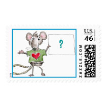 Cartoon Rat Postage postage by zooogle Cartoon Rat Postage postage