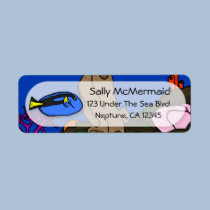 Cartoon Regal Tang labels