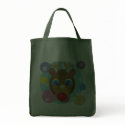 Cartoon Reindeer Dark Bags