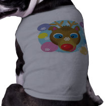 Cartoon Reindeer Dog Shirts pet clothing by wingedturtle Cartoon Reindeer Dog Shirts pet clothing