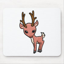 Cartoon Reindeer mousepads