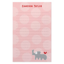 Cartoon Rhino Kid Personal / Thank You Stationery by fatfatin_mini_me Cartoon Rhino Kid Personal / Thank You Stationery