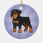 Cartoon Rottweiler Ornament