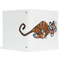 Cartoon Running Tiger Binder by Lioness_Graphics Cartoon Running Tiger Binder