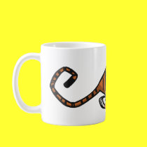 Cartoon Running Tiger mug