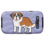 Cartoon Saint Bernard Galaxy SIII Cover