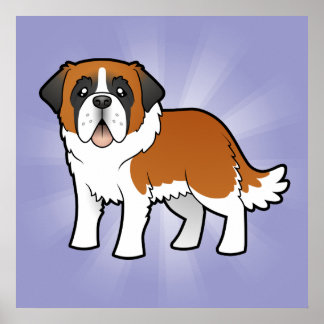 Saint Bernard Posters | Zazzle