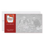 Cartoon Santa Christmas photo cards