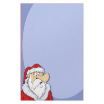 Cartoon Santa Claus Stationery