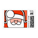 Cartoon Santa Stamp