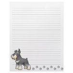 Cartoon Schnauzer Letterhead Design