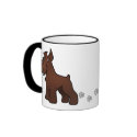Cartoon Schnauzer mug