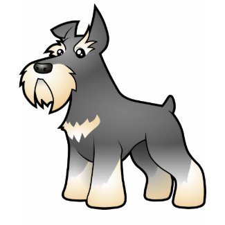 Cartoon Schnauzer shirt