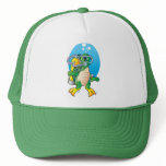 Cartoon Scuba Turtle hats