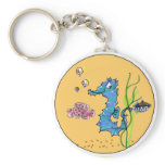 Cartoon Seahorse Cute Fish Keychains