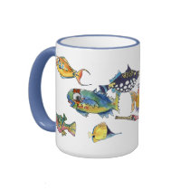Cartoon Seahorse Cute mugs by zooogle Cartoon Seahorse Cute mugs
