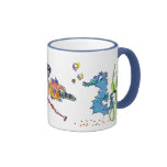 Cartoon Seahorse Cute Mug