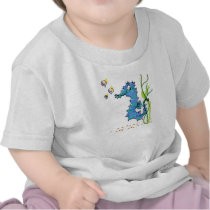 Cartoon Seahorse Cute t-shirts by zooogle Cartoon Seahorse Cute t-shirts