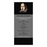 Cartoon Shakespeare Custom Announcement
