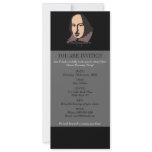 Cartoon Shakespeare Custom Announcement