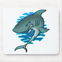 Cartoon Shark mousepads