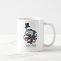 Cartoon Sharktopus Mug mugs