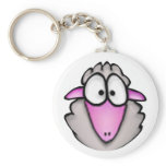 Cartoon Sheep Keychain