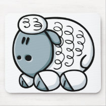 Cartoon Sheep Mouse Mats
