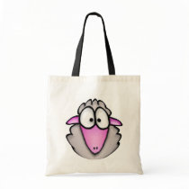 Cartoon Sheep Tote Bag