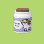 Cartoon Shih Tzu (puppy cut) Candy Dish