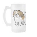 Cartoon Shih Tzu (puppy cut) mug