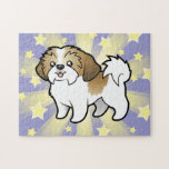 Cartoon Shih Tzu (puppy cut) Puzzle
