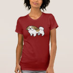 Cartoon Shih Tzu (puppy cut) Tee Shirt