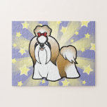 Cartoon Shih Tzu (show cut) Puzzles