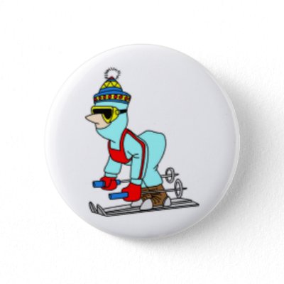 Cartoon Skier