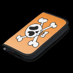 Cartoon skull with crossing bones planners