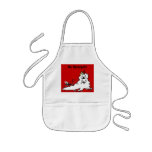 Cartoon Slug Chefs Apron for kids