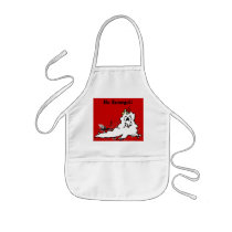 Cartoon Slug Chefs Apron for kids aprons