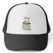 cartoon slug mesh hat