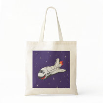 Cartoon Space Shuttle bags