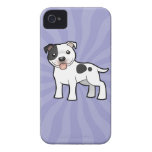 Cartoon Staffordshire Bull Terrier Case-Mate iPhone 4 Cases