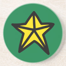 Cartoon Star Holiday Icons Coaster coasters