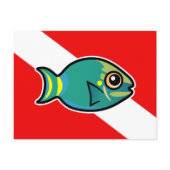 Stoplight Parrotfish Dive Flag 