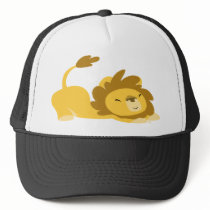 Cartoon Stretching Lion hat